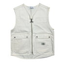 【中古】EtudesTERMINUS TWILL VEST ベスト ホワイト サイズ:50【価格見直し】