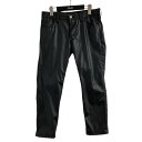 【中古】JUNYA WATANABE 23SS ストレッチパンツ JK-P014 ブラック サイズ:S 【010125】(ジュンヤワタナベ)