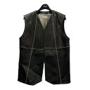 【中古】Randy21AW Bottle Joe レザーベスト 21AW-RSH05 ブラック サイズ:2【価格見直し】