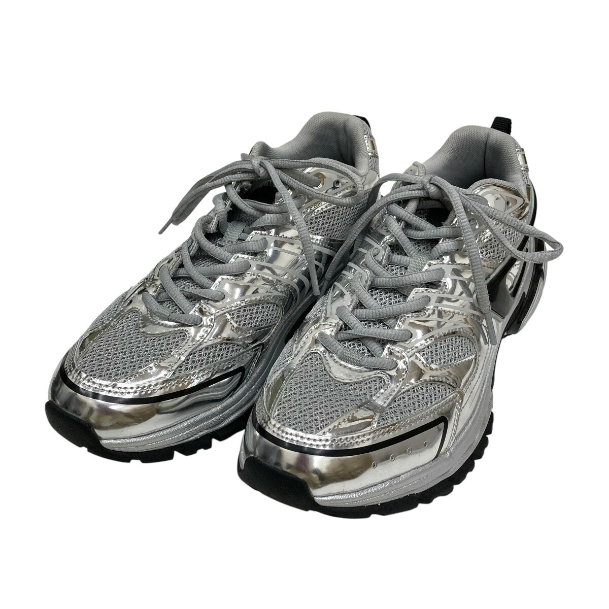 【中古】DIESELS-Serendipity Pro-X1 ”SILVER” スニーカー Y03373 シルバー サイズ：27.0cm【価格見直し】