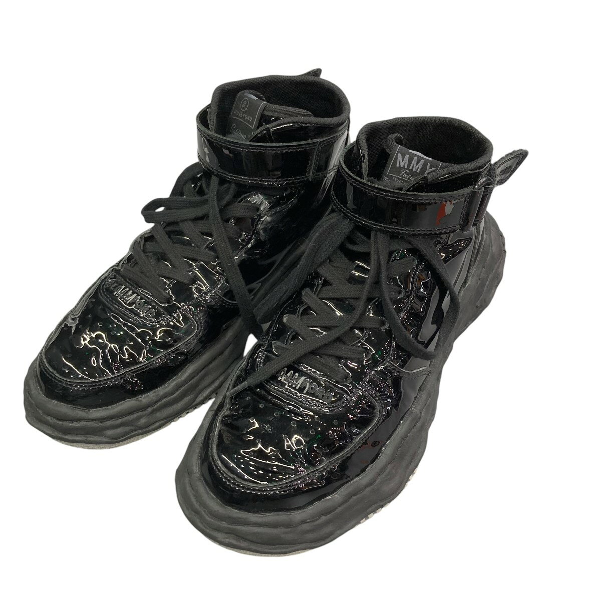 【中古】BED J．W． FORD×Maison MIHARA YASUHIRO24SS WAYNE OG Sole Sneaker スニーカー ブラック サイズ：42【価格見直し】