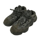 【中古】adidas YEEZY 500 スニーカー F36640 グレー サイズ:8 【030125】(アディダス)