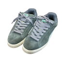 【中古】PUMA×SSZスウェードスニーカー グレー サイズ:27.5【価格見直し】