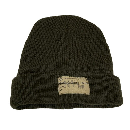 【中古】NAVAL CLOTHING FACTORY40s WATCH CAP ニットキャップ オリーブ【価格見直し】 【中古】NAVAL CLOTHING FACTORY40s WATCH CAP ニットキャップ オリーブ【価格見直し】