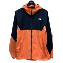 【中古】THE NORTH FACE エニータイムウィンドフーディ NP72285 オレンジ サイズ:L 【040125】(ザノースフェイス)(4)