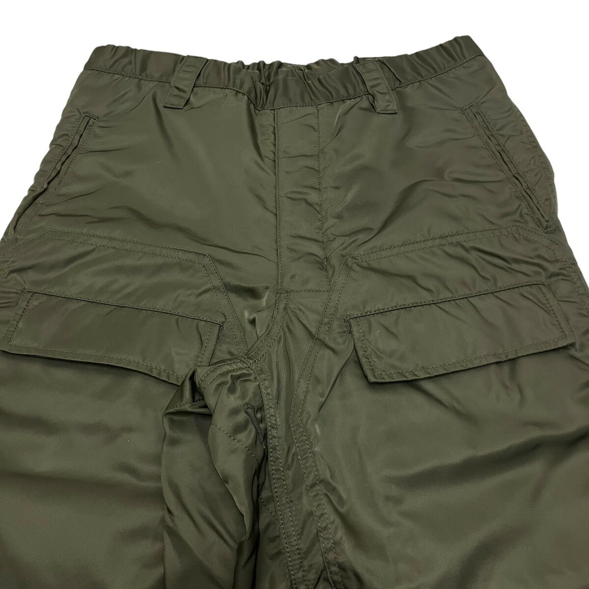 【中古】CLAMP　ナイロンカーゴパンツ オリーブ サイズ：1 【040125】（クランプ）