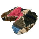 【中古】CALLA paris バブーシュサンダル ピンク×ホワイト×ブラウン×グリーン サイズ:1 【040125】(カーラパリ)(4)