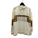 【中古】ARIES 長袖ポロシャツ FRAR40214 クリーム サイズ:XL 【060125】(アリーズ)