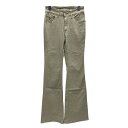 【中古】LEVI’S 726 フレアパンツ ベージュ サイズ:25 【060125】(リーバイス)