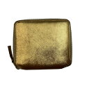 【中古】COMME des GARCONS 財布 ゴールド 【060125】(コムデギャルソン)