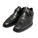 【中古】Ermenegildo Zegnaレザーシューズ ブラック サイズ:6 1/2(約25cm)【価格見直し】