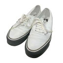 【中古】VANSスニーカー VN0007QZTWB ホワイト サイズ:27cm【価格見直し】