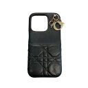 【中古】Christian Diorカナージュ スマホケース【価格見直し】(4)