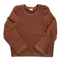 【中古】DRIES VAN NOTENHamaro Emb 7618 w.k Sweater クルーネックスウェット ブラウン サイズ:S【価格見直し】