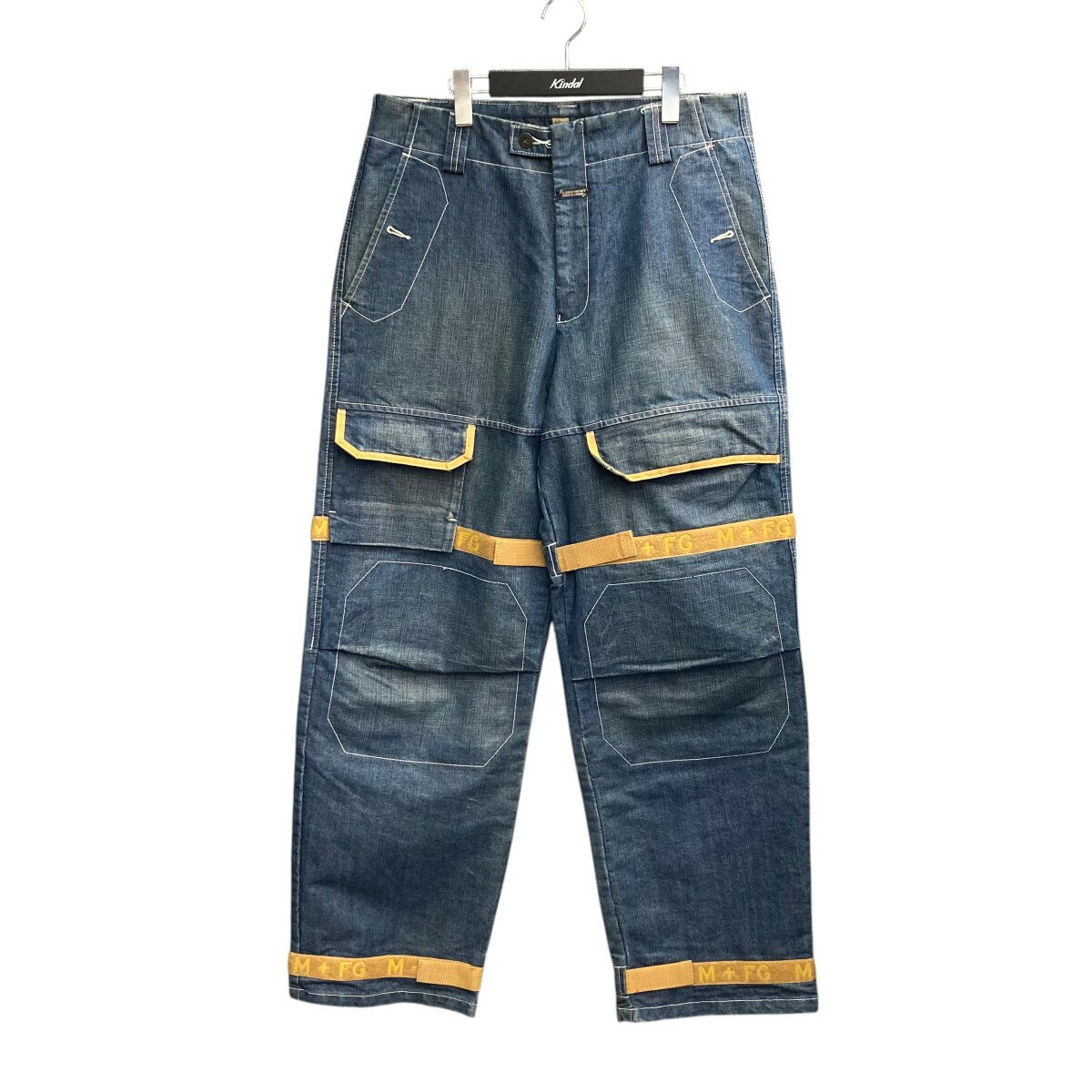 【中古】MARITHE+FRANCOIS GIRBAUD90s シャトルパンツ デニムパンツ インデ