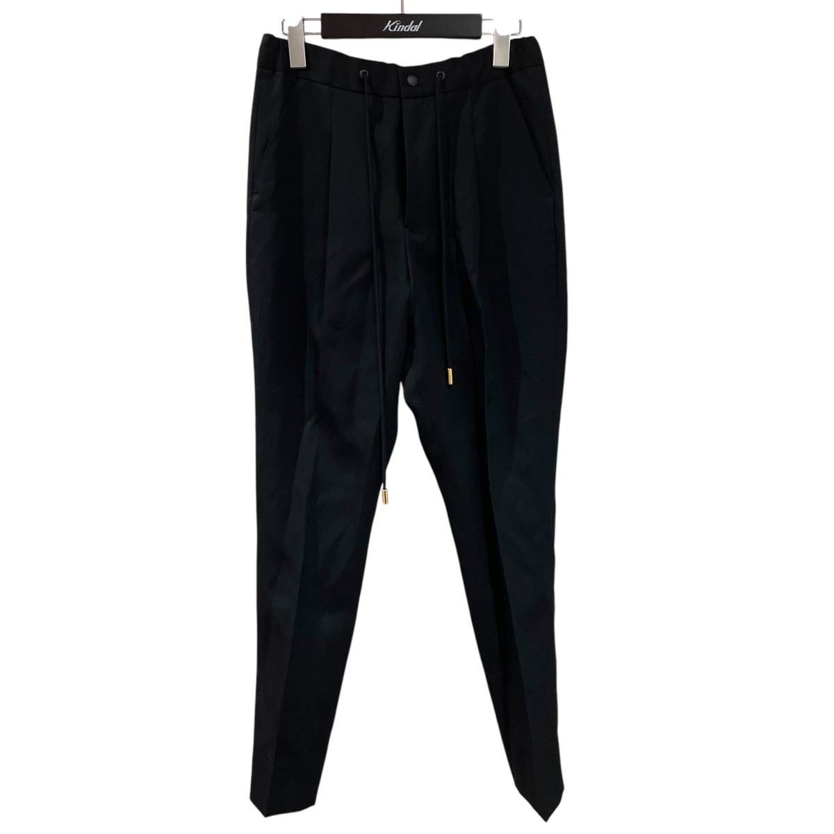 【中古】THE RERACS 21SS スラックス 21SS-REPT-202L-2-J ブラック サイズ:SIZE 38 【100125】(ザリラクス)