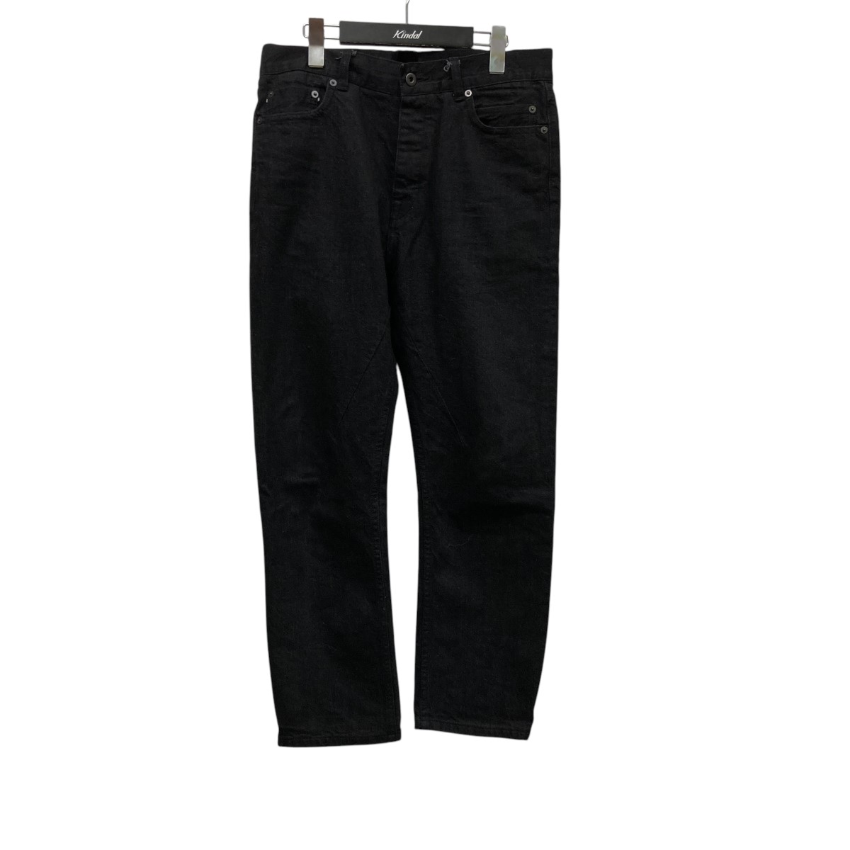 【中古】DRKSHDWレザーパッチデニムパンツ DL01B7399-BLKGJP ブラック サイズ:32【価格見直し】
