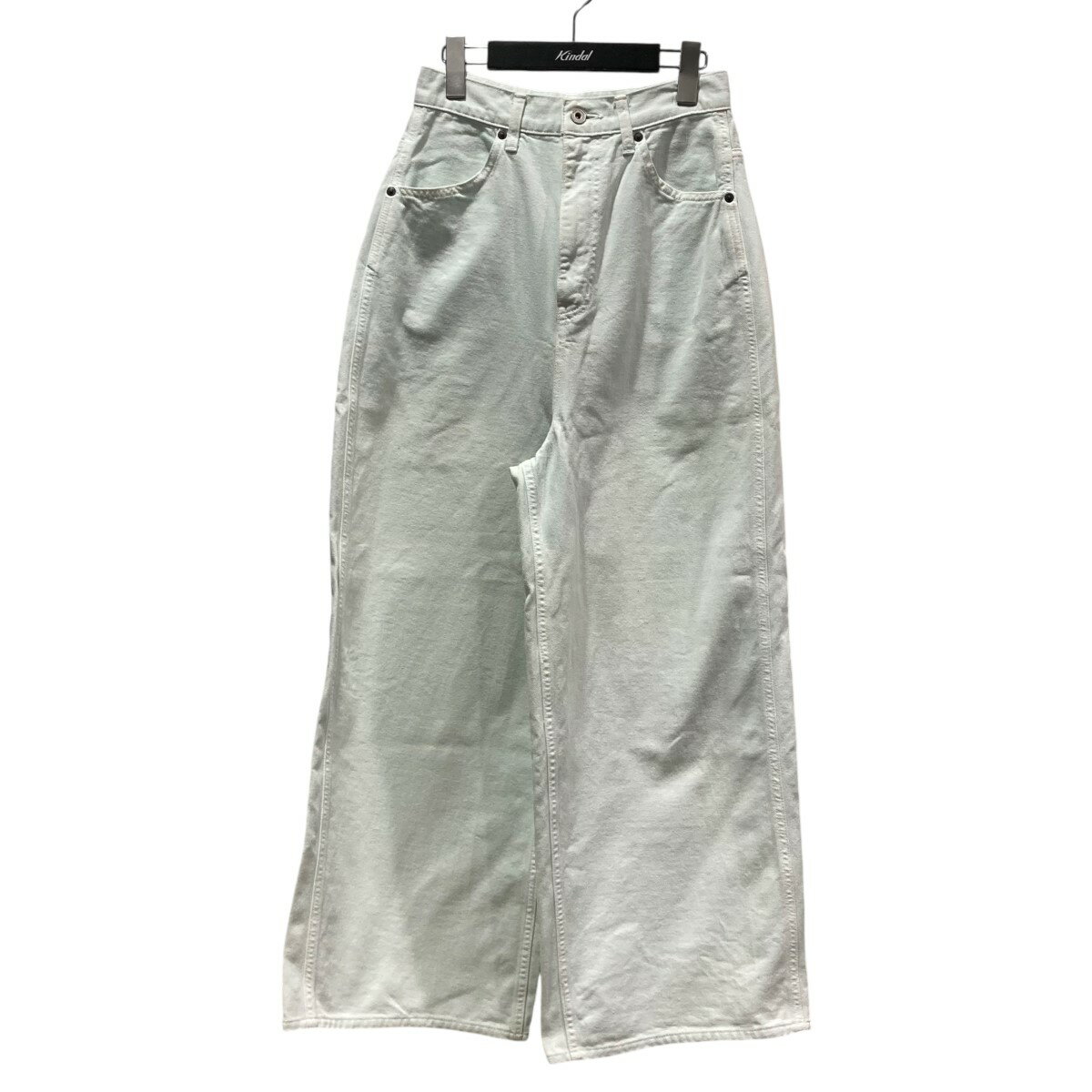 【中古】nagonstansWide R-06 ワイドデニムパンツ 470DA811-6190 ミント サイズ:36【価格見直し】