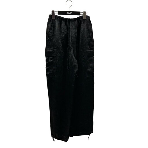 【中古】BEAUTY&YOUTH UNITED ARROWS アセテートサテンカーゴパンツ イージーパンツ 1614 144 5726 ブラック サイズ:M 【120125】(ビューティアンドユースユナイテッドアローズ) 【中古】BEAUTY&YOUTH UNITED ARROWS アセテートサテンカーゴパンツ イージーパンツ 1614 144 5726 ブラック サイズ:M 【120125】(ビューティアンドユースユナイテッドアローズ)