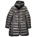【中古】MONCLERHERMINE ダウンコート 220934995705 並行品 ブラウン サイズ:1【価格見直し】(4)