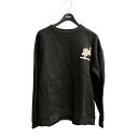 【中古】Plan Cクルーネックスウェット FLCJA50AU3TF003 ブラック サイズ:XL【価格見直し】