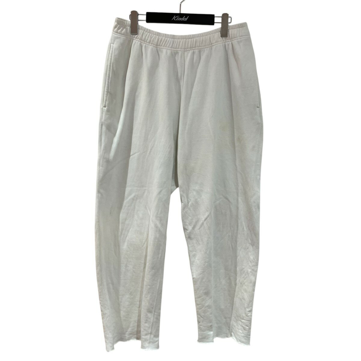 【中古】cassetteSweat Pants スウェットパンツ 23030596210030 ホワイト サイズ:XL【価格見直し】