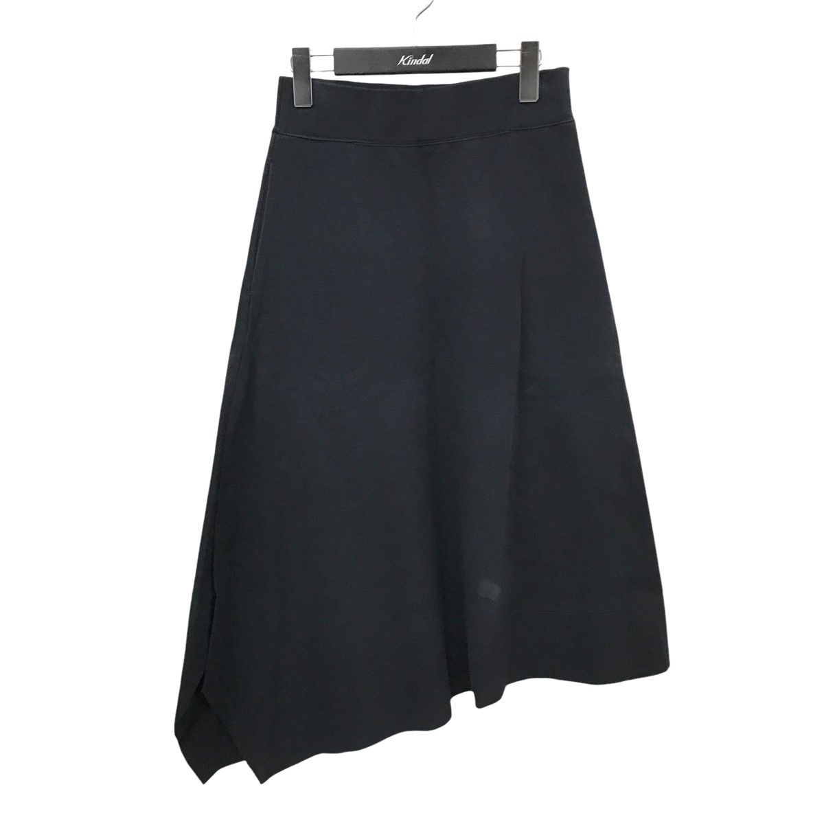 【中古】HYKEアシメフレアスカート 182-12187 ダークネイビー サイズ：1【価格見直し】