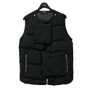 【中古】STONE ISLAND shadow project ダウンベスト 6919G0102 ブラック サイズ:M 【190125】(ストーンアイランドシャ...