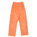 【中古】refomed2023AW PLASTERER SWEATER PANTS 汚れ加工スウェットパンツ REPT-005 オレンジ サイズ:1【価格見直し...