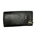 【中古】ISAMU KATAYAMA BACKLASHGUIDIバイソン 財布 870-04 ブラック【価格見直し】