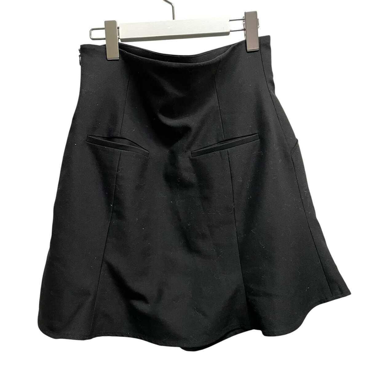 【中古】Snidel　へムフレアスカショーパン ハーフパンツ SWFP244069 24AW ブラック サイズ：1 【240125】（スナイデル）