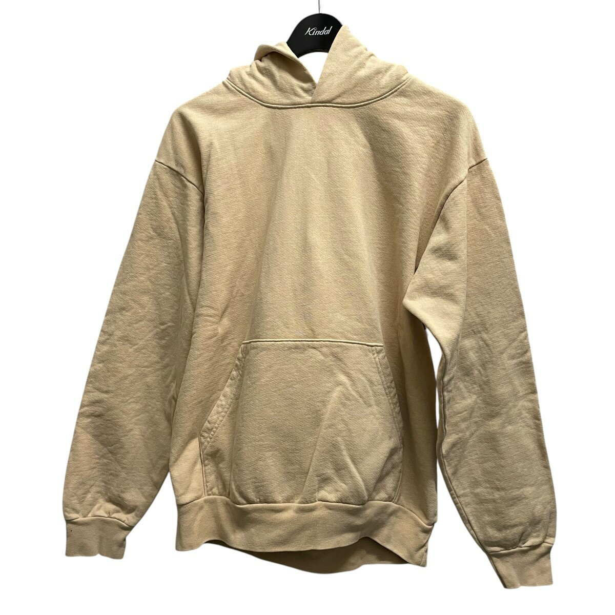 【中古】LOS ANGELES APPAREL　パーカー ベージュ サイズ：M 【240125】（ロサンゼルスアパレル）