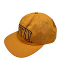 【中古】stussyキャップ イエロー サイズ:57【価格見直し】