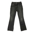 【中古】PRADA デニムパンツ GFP481 ブラック サイズ:24 【270125】(プラダ)