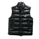 【中古】MONCLER TIBB GILET ダウンベスト J20911A00096 ブラック サイズ:2 【270125】(モンクレール)