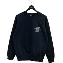 【中古】ANTi COUNTRY CLUB×CLUBHAUSスウェット ブラック サイズ:M【価格見直し】