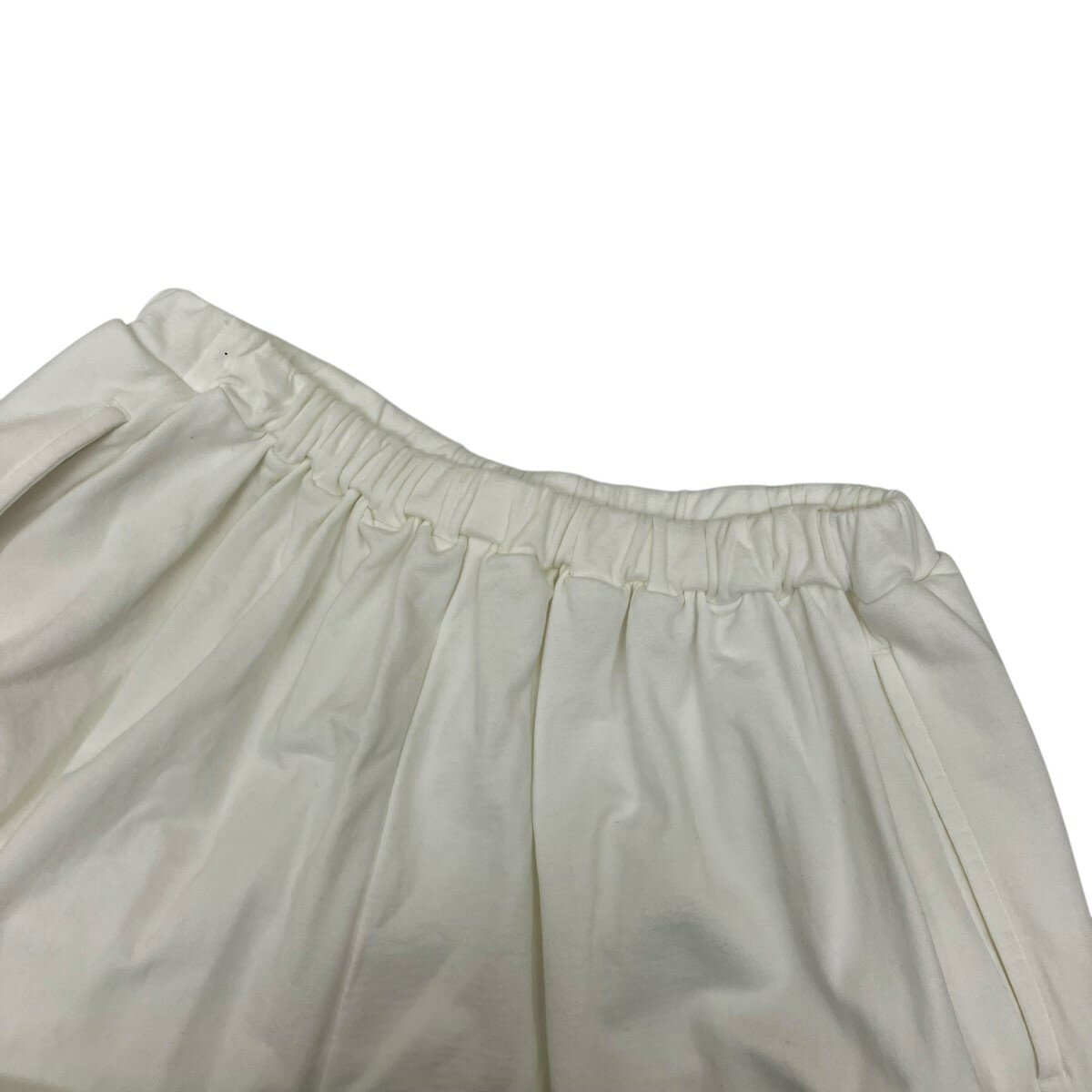 【中古】6(ROKU) BEAUTY＆YOUTH　スウェットパンツ 8614-299-0598 ホワイト サイズ：38 【310125】（ロクビューティアンドユース）