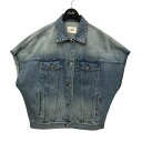 【中古】ORRデニムベスト OR041JK01500 インディゴ サイズ:XS【価格見直し】
