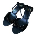 【中古】CELINE パンプス ブラック サイズ:6 【010225】(セリーヌ)