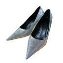 【中古】BALENCIAGA パンプス 572879 シルバー サイズ:37 【010225】(バレンシアガ)