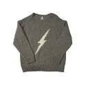 【中古】THRIFTY LOOKクルーネックニット グレー サイズ:L【価格見直し】(4)