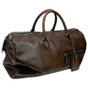 【中古】Berluti カリグラフィ ヴェネチア ボストンバッグ 2WAYバッグ U0222 ブラウン 【020225】(ベルルッティ)
