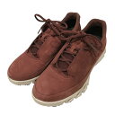 【中古】ECCOローカットスニーカー ブラウン サイズ:41【価格見直し】(4)
