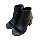 【中古】MIU MIUショートブーツ ブラック【価格見直し】