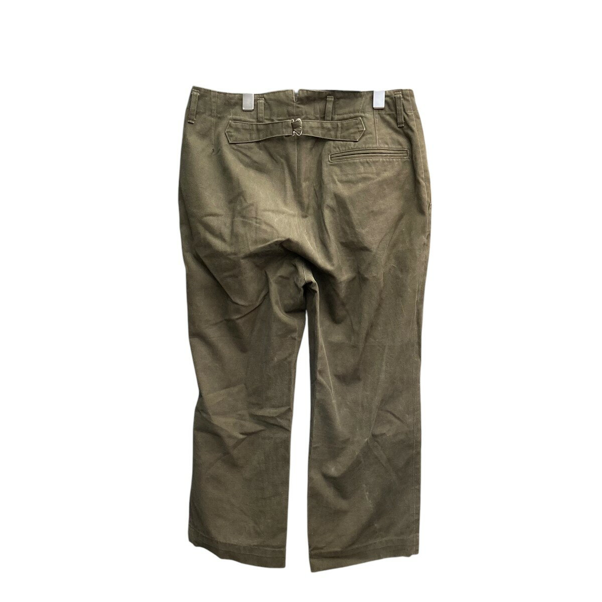 【中古】PHIGVEL MAKERSチノパン PMAP-PT05 オリーブ サイズ：2【価格見直し】