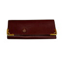【中古】Cartierレザーキーケース レッド【価格見直し】