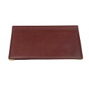 【中古】Cartier二つ折り長財布 レッド【価格見直し】