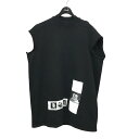 【中古】DRKSHDW ノースリーブスウェット DU16S1170-FPAT2 ブラック サイズ:ONE SIZE 【040225】(ダークシャドウ)