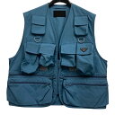 【中古】PRADA24SS Re-Nylon ベスト インディゴ サイズ:XS【価格見直し】