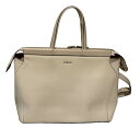 【中古】FURLA 2WAYショルダーバッグ アイボリー 【050225】(フルラ)